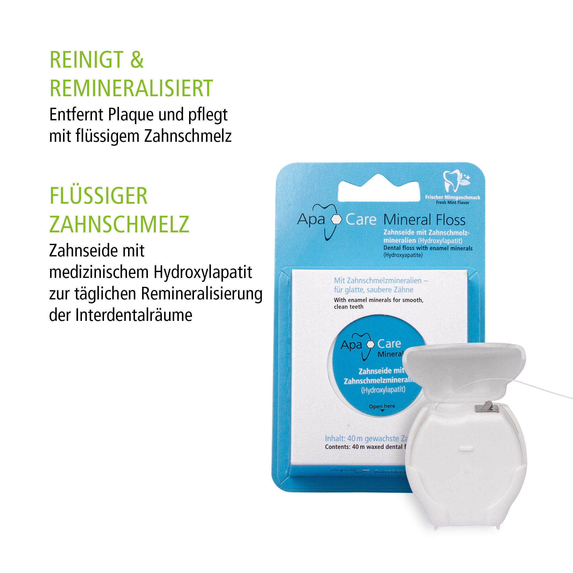 ApaCare Mineral Floss Zahnseide 1St. | 410251
