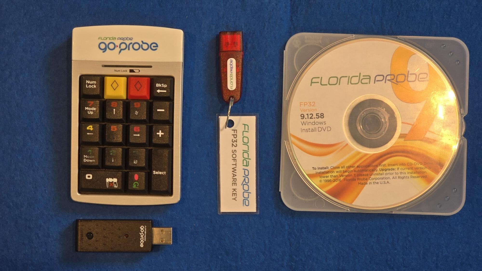Florida Probe „GoProbe“ FP32” System mit manueller Tasten-Eingabe der Sondierungswerte | 409639