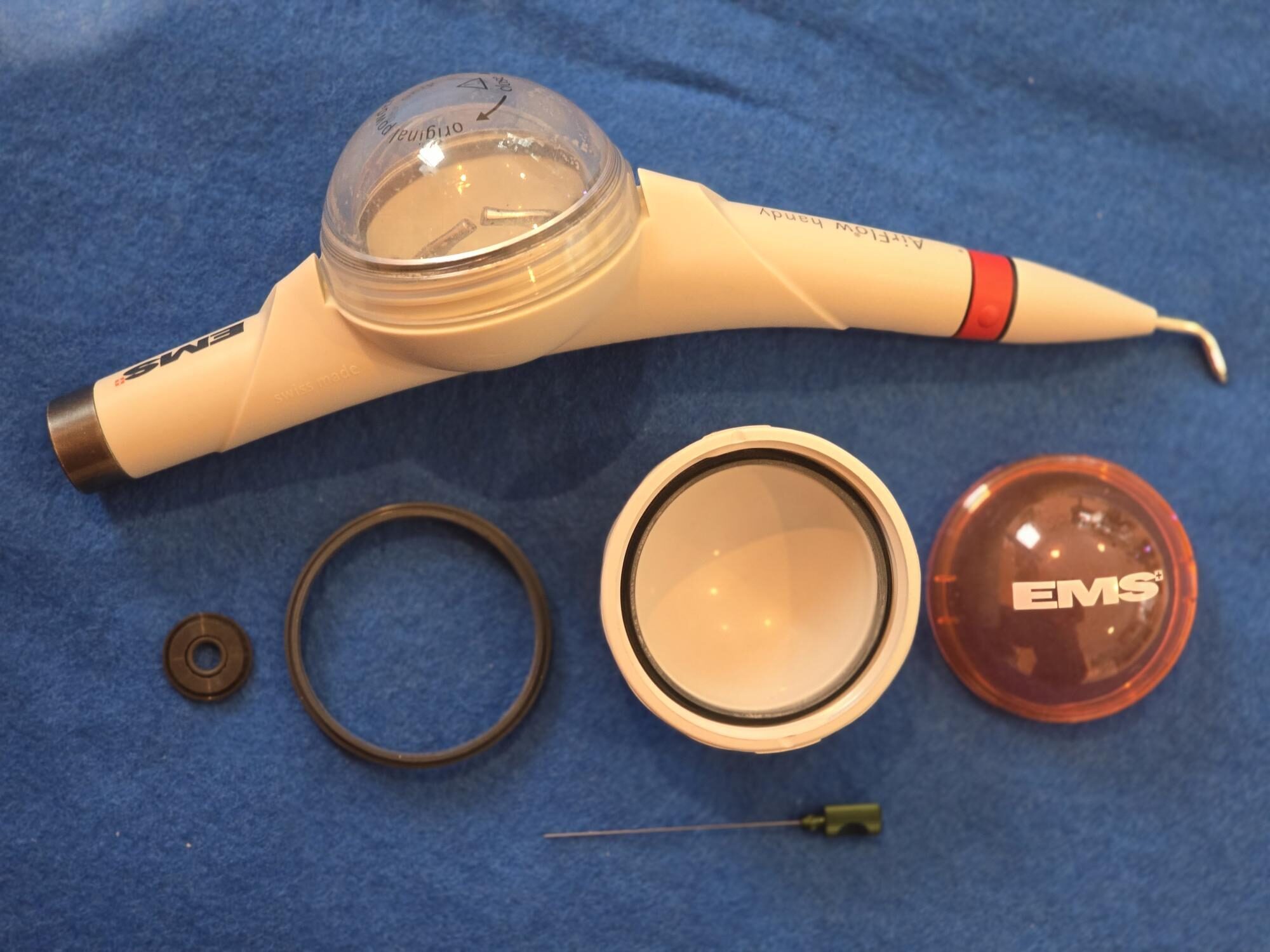 EMS Air-Flow Handy auf KaVo Multiflexkupplung mit Zubehör, gebraucht | 409810