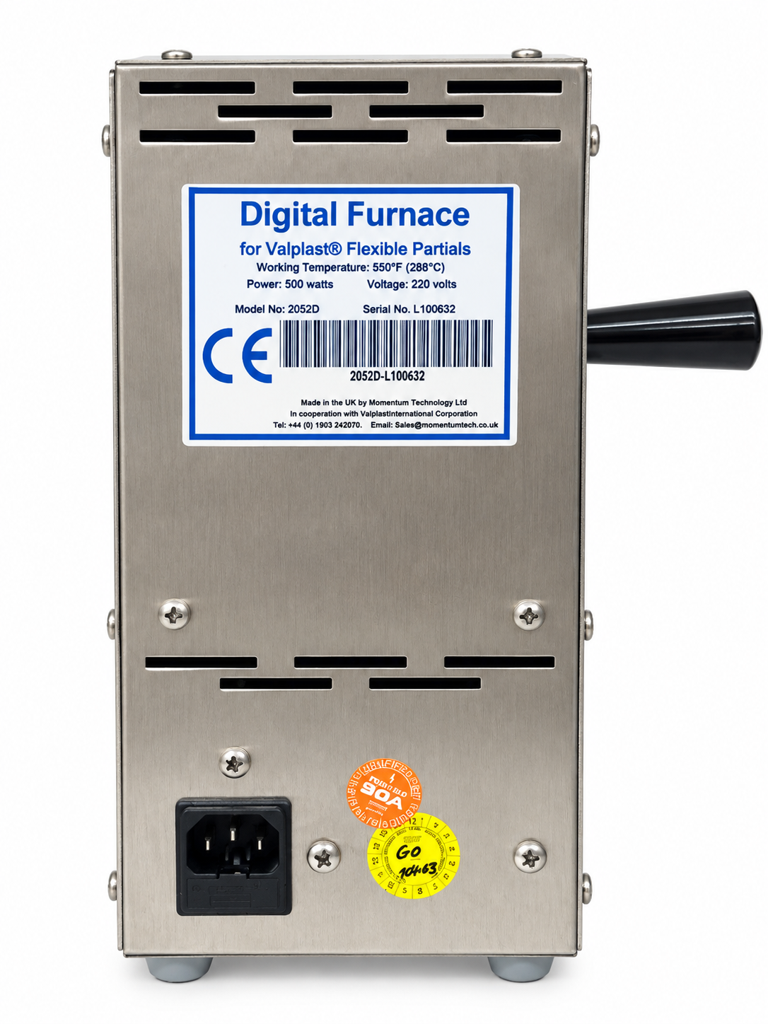 Valplast Komplettset – Digital Furnace 2052D + Presssystem + Zubehör – Dentallabor | 387826