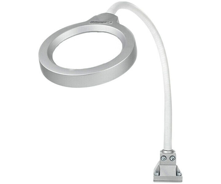 Rolf Meier Lichttechnik RLL Flex 3 Dioptrien – Ringlupenleuchte, Typ LED Lupenleuchte mit kurzem Flexarm, Länge Flexarm 36 cm, Gewicht 2,0 kg, geeignet für Instrumentenkontrolle, P | 440862