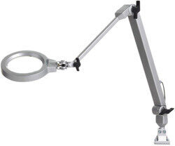 Rolf Meier Lichttechnik Tischfuß – für RLL Flex und Pro, Farbe silber, Gewicht 7,5 kg | 430956