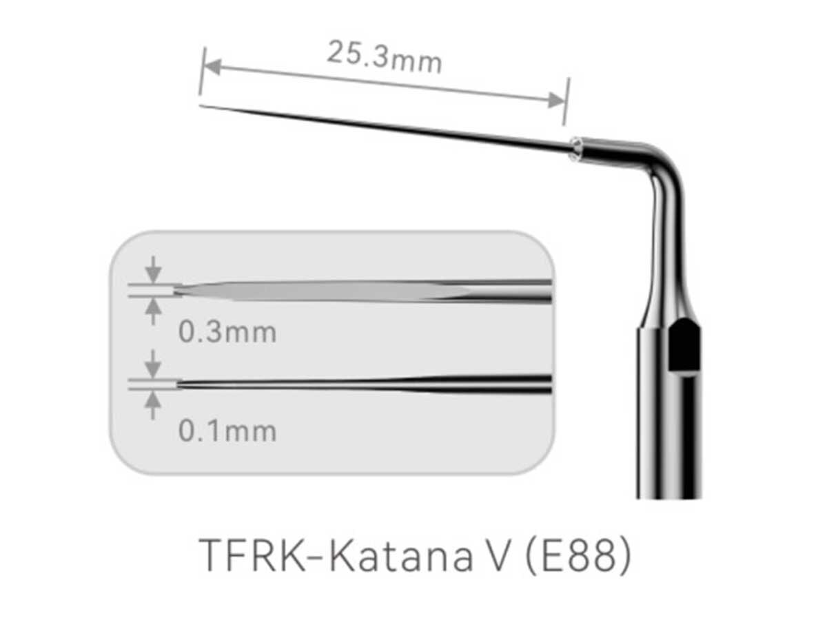 Terauchi File Removal Kit-Straight / ED88 (passend für ACTEON/Satelec** Gewinde) | 422312