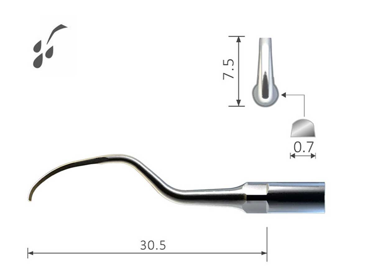 Keydent MyTip eH3 (P5) (passend für EMS** Kons-Ultraschallgeräte) | 422336