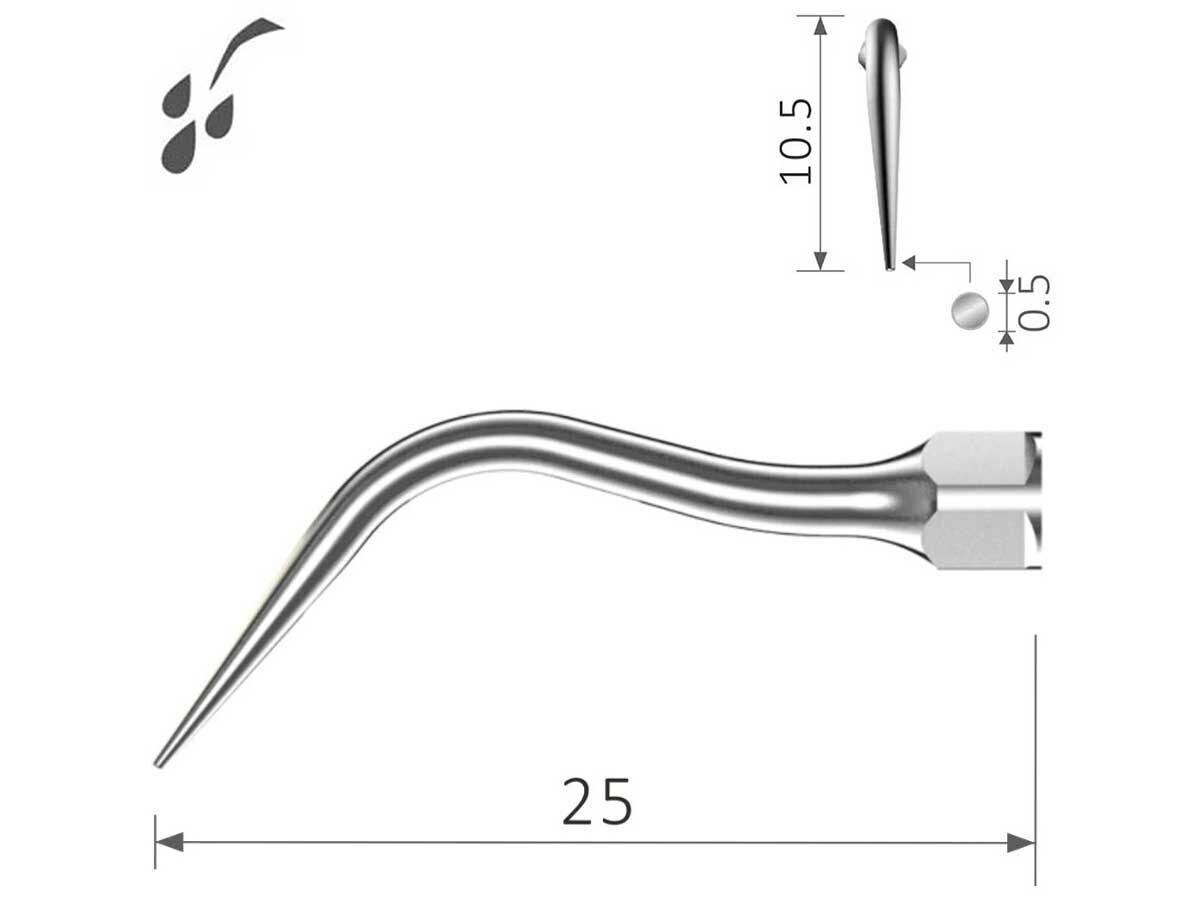 Keydent MyTip P4 (passend für EMS** Kons-Ultraschallgeräte) | 425124