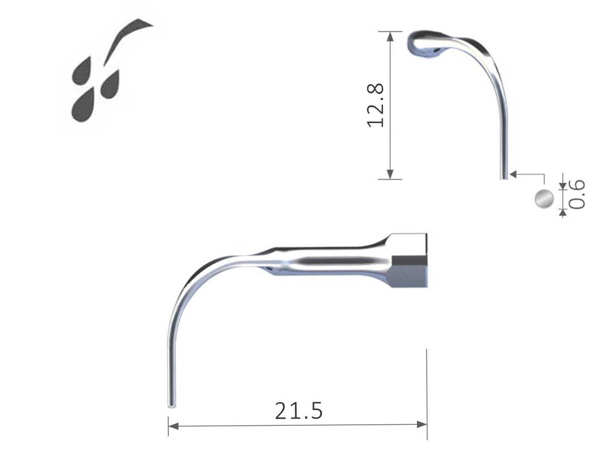 Keydent MyTip P6L (passend für EMS** Kons-Ultraschallgeräte) | 425132