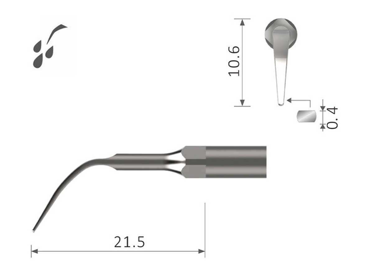 Keydent MyTip eA (passend für EMS** Kons-Ultraschallgeräte) | 422342