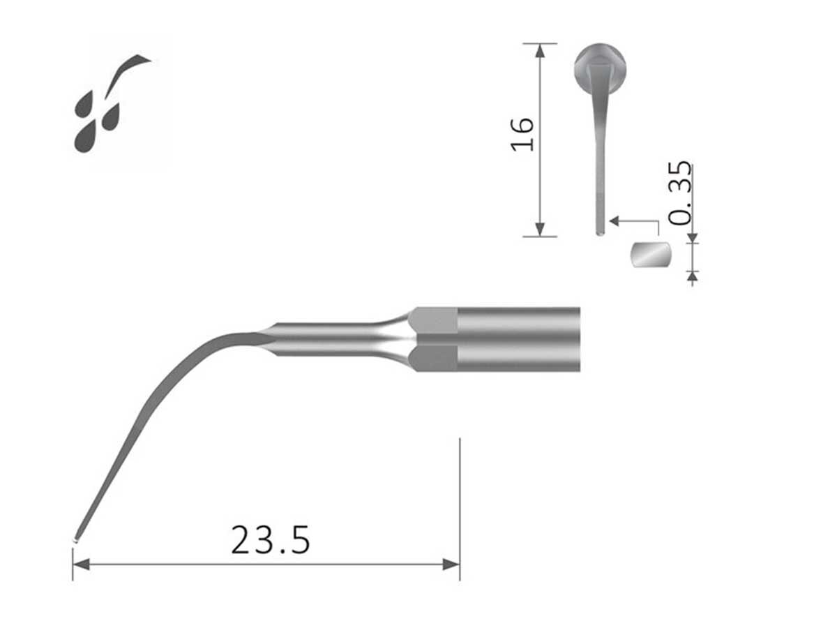 Keydent MyTip ePS (passend für EMS** Kons-Ultraschallgeräte) | 422348