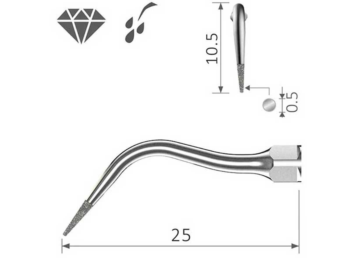 Keydent MyTip PD4D (passend für ACTEON/Satelec** Kons-Ultraschallgeräte) | 425136