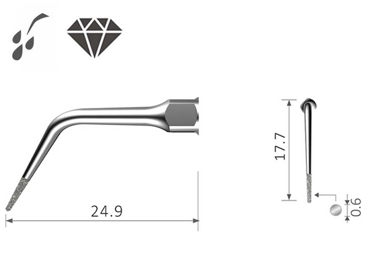 Keydent MyTip E3D (passend für EMS** Kons-Ultraschallgeräte) | 422450
