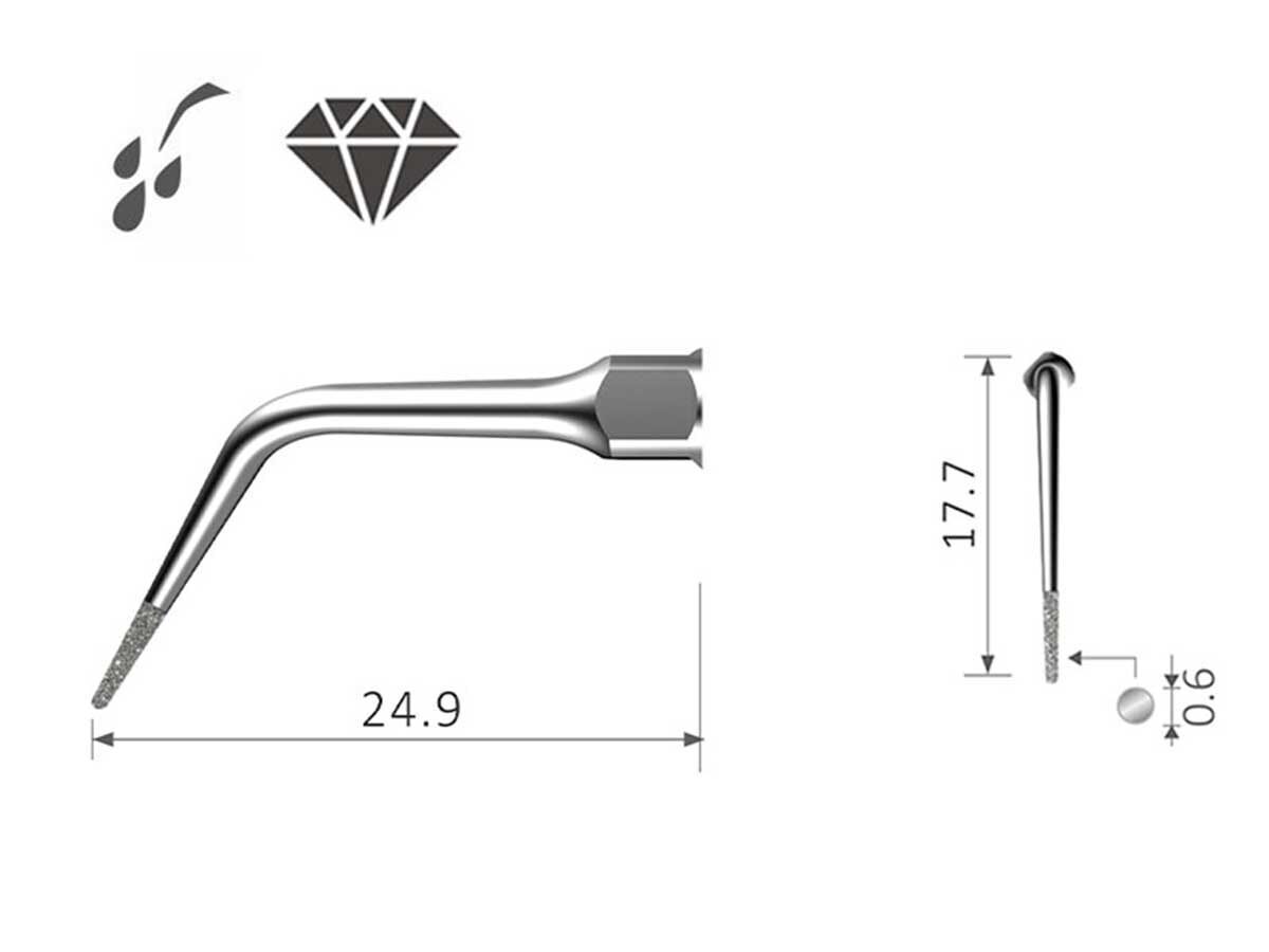 Keydent MyTip ES3D (passend für Sirona** Kons-Ultraschallgeräte) | 422504