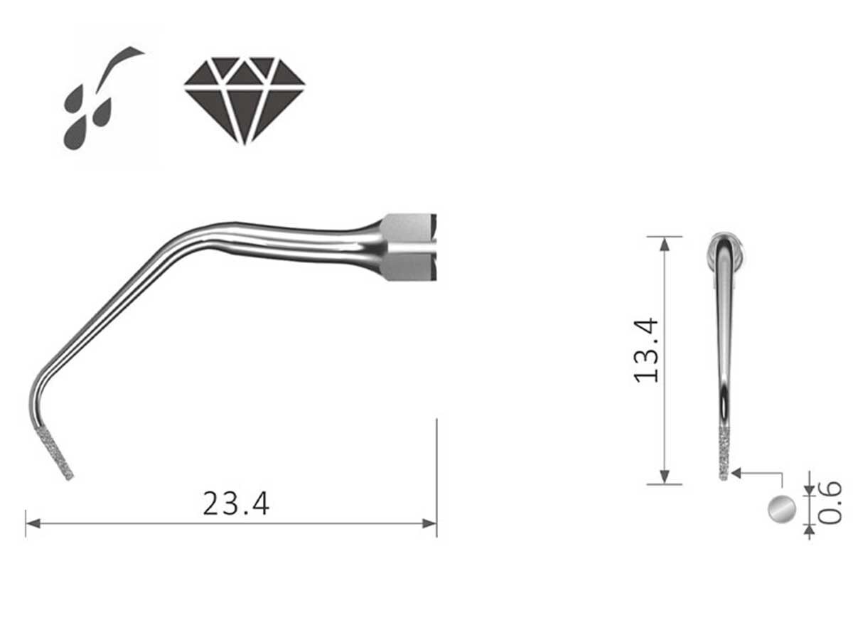 Keydent MyTip E10D (passend für EMS** Kons-Ultraschallgeräte) | 422518