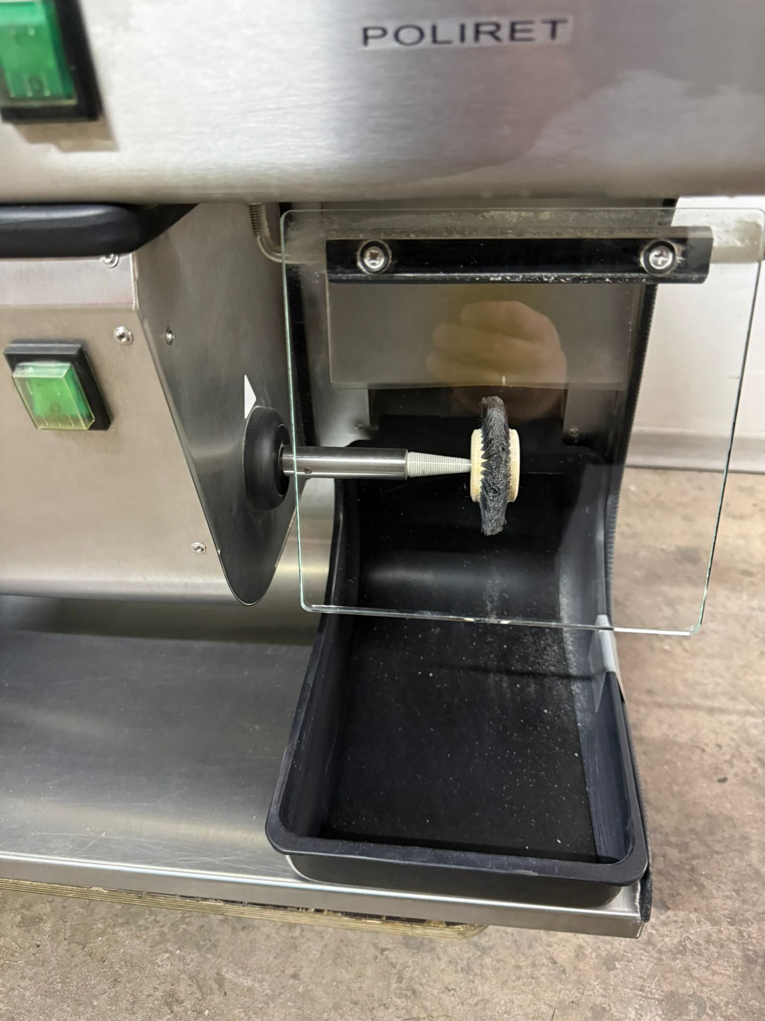 REITEL POLIRET Poliereinheit Poliermaschine Absaugung Dental Zahntechnik Labor | 388029