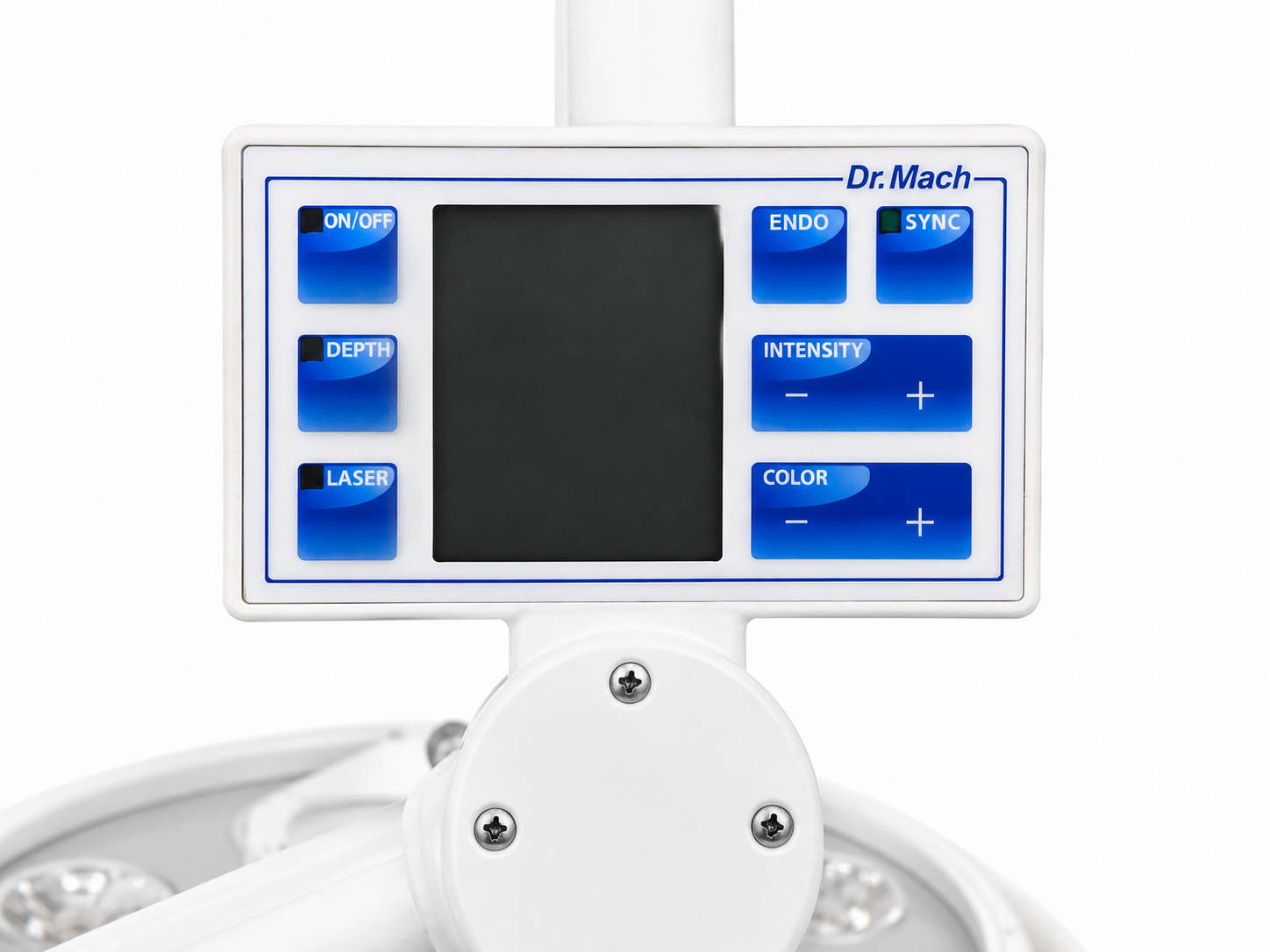 Dr. Mach LED 2SC OP-Leuchte Lampe Deckenstativ Behandlungsleuchte geprüft Top | 430040