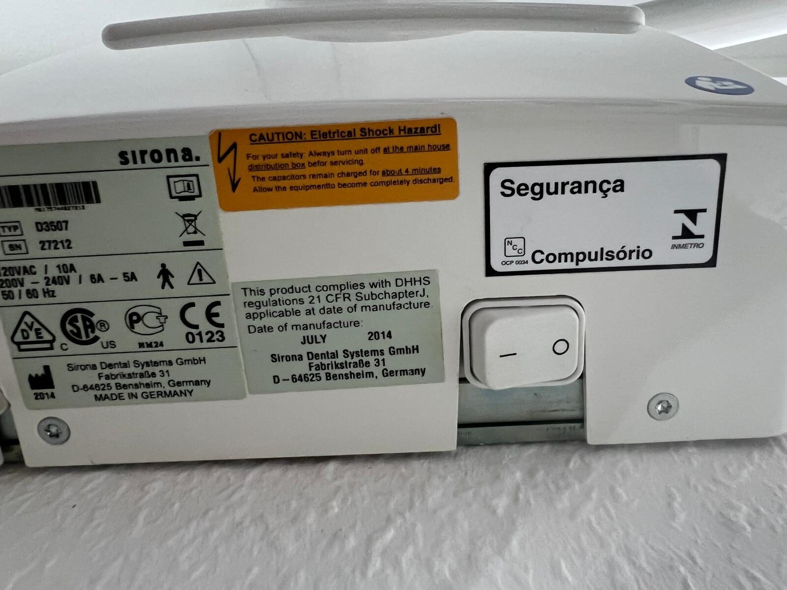 Sirona Heliodent Plus Röntgen intraoral Bj. 2014 60/70 kV | 389169