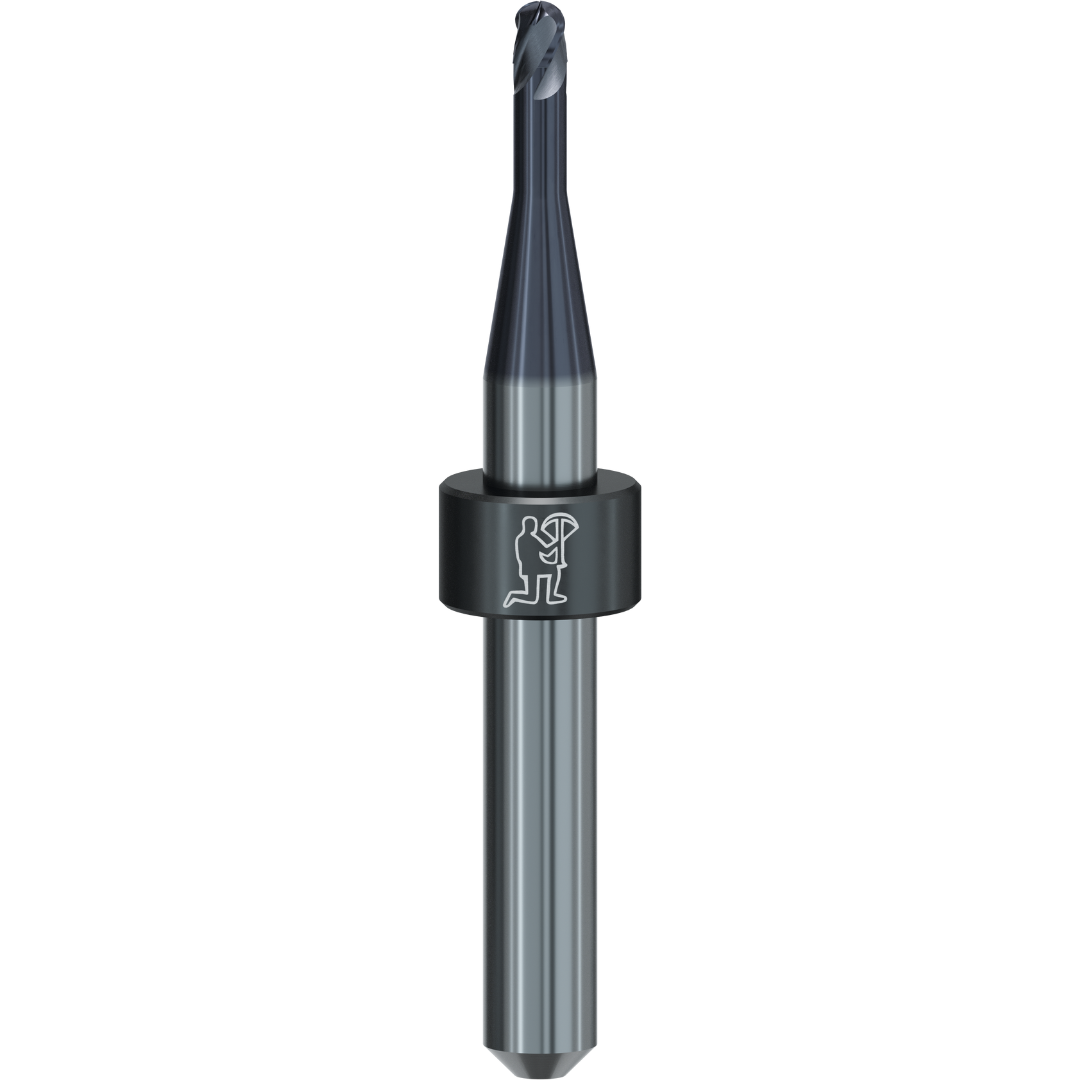 Schütz Dental T2 – Radiusfräser 3mm für Co/Cr Vierschneider, Tizian 6.0 Serie | 428924