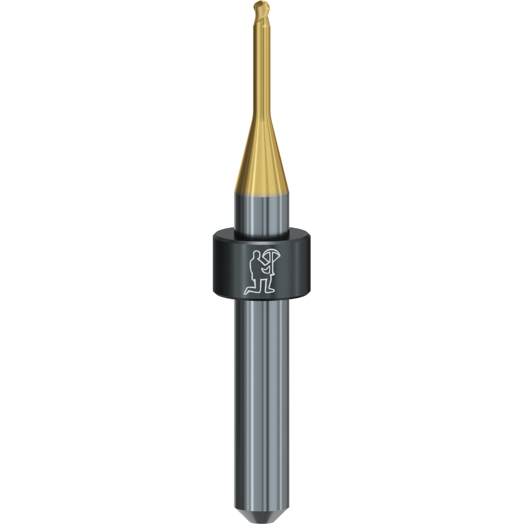 Schütz Dental T34 – Radiusfräser 2 mm für Titan Zweischneider, Tizian 6.0 Serie | 428886