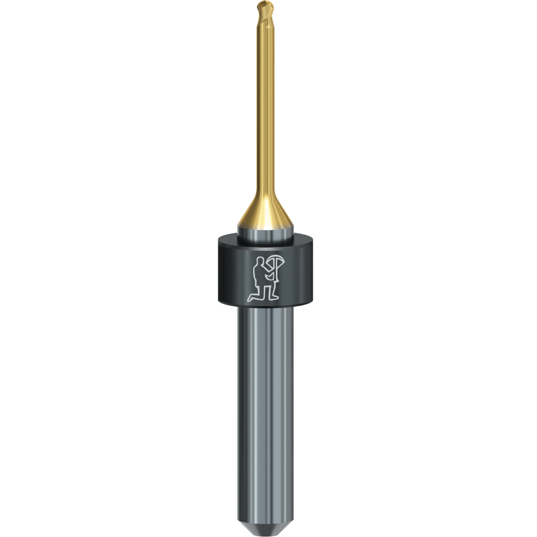 Schütz Dental T75 – Radiusfräser 2 mm Finish für PMMA Zweischneider, Tizian 6.0 Serie | 428848