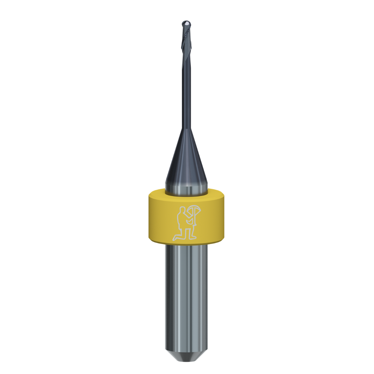 Schütz Dental T16 – Radiusfräser lang, Ø 1,5 mm für PMMA / Wachs / Zirkonoxid / Sintermetall ; Tizian Line smart | 428811