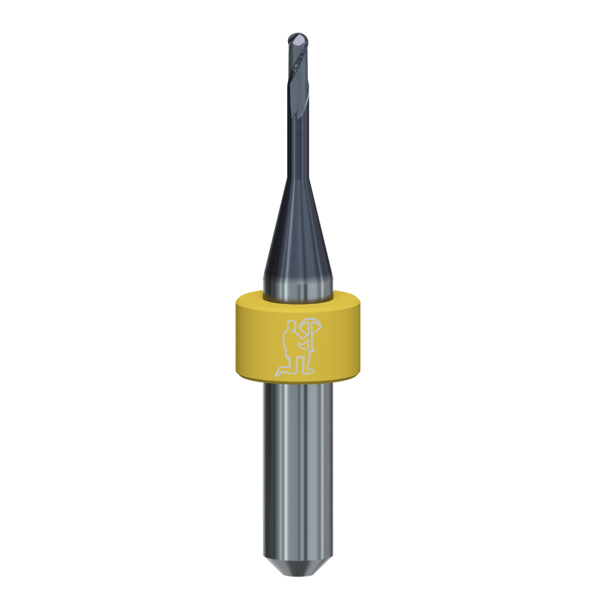 Schütz Dental T2 – Radiusfräser kurz,  Ø 2,0 mm für Ti, Tizian Line smart für 6mm Spannzange | 428807