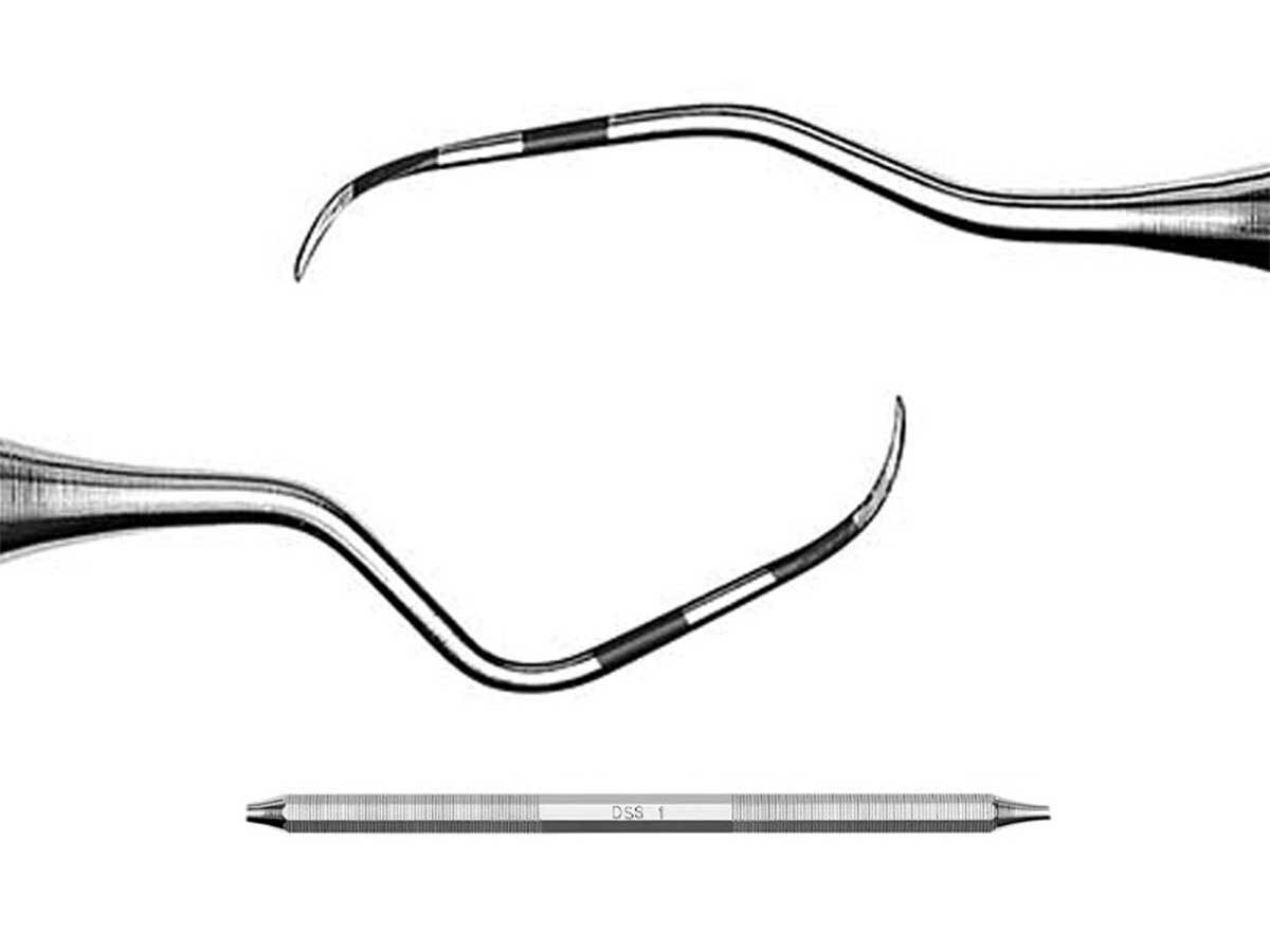 DSS1 Smart Scaling Kürette mit Originalgriff | 422684