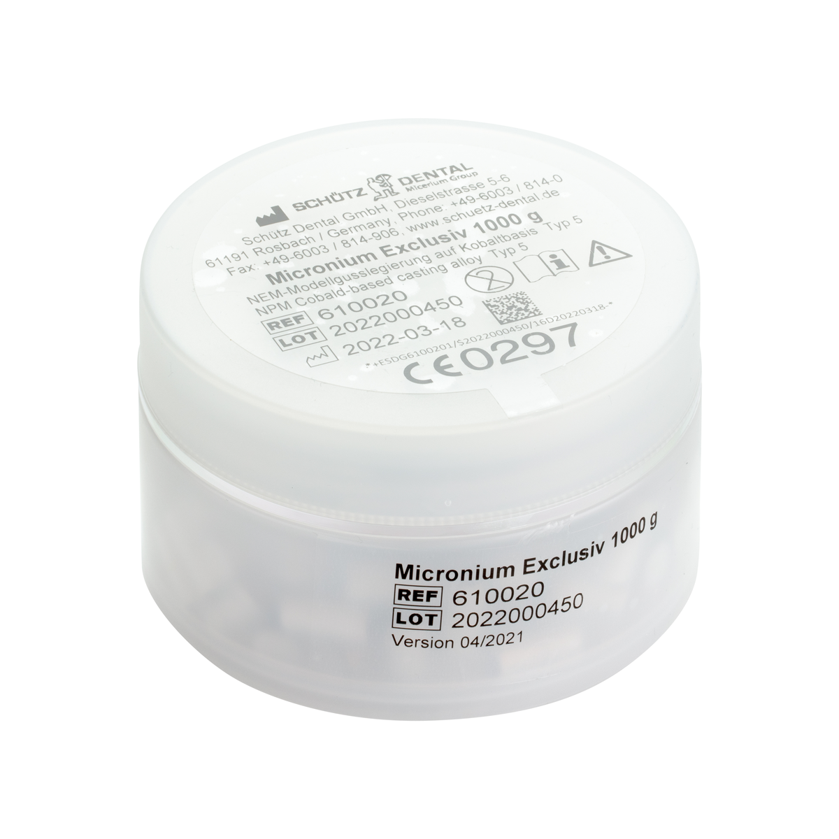 Schütz Dental Micronium Exclusiv, 1 kg | 428754