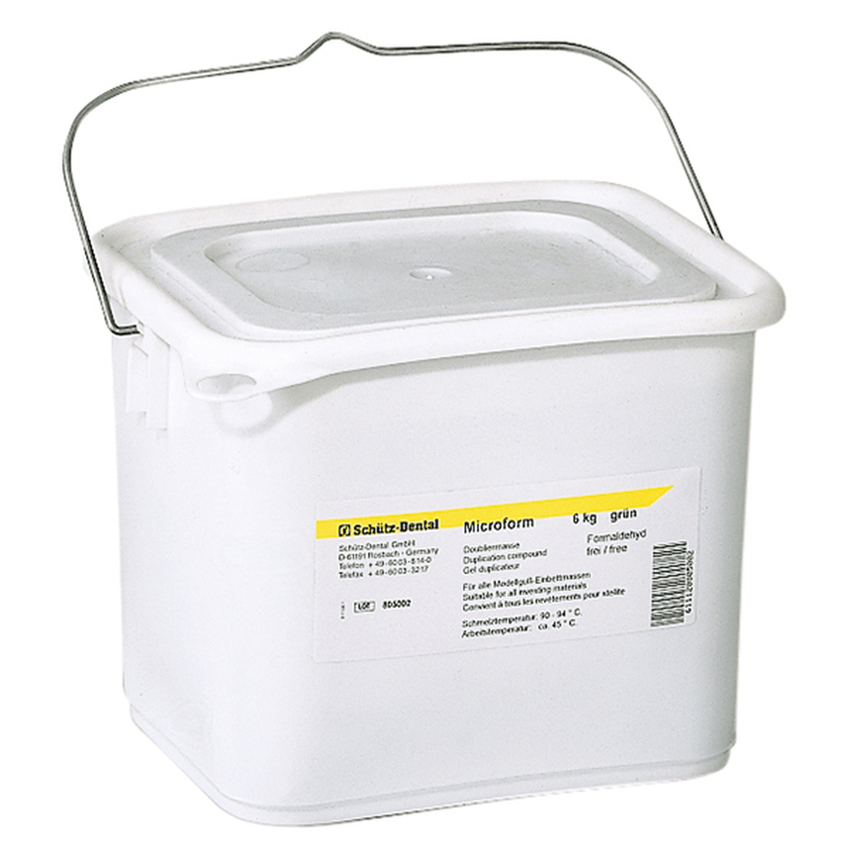 Schütz Dental Microform Grün 6 kg | 428747