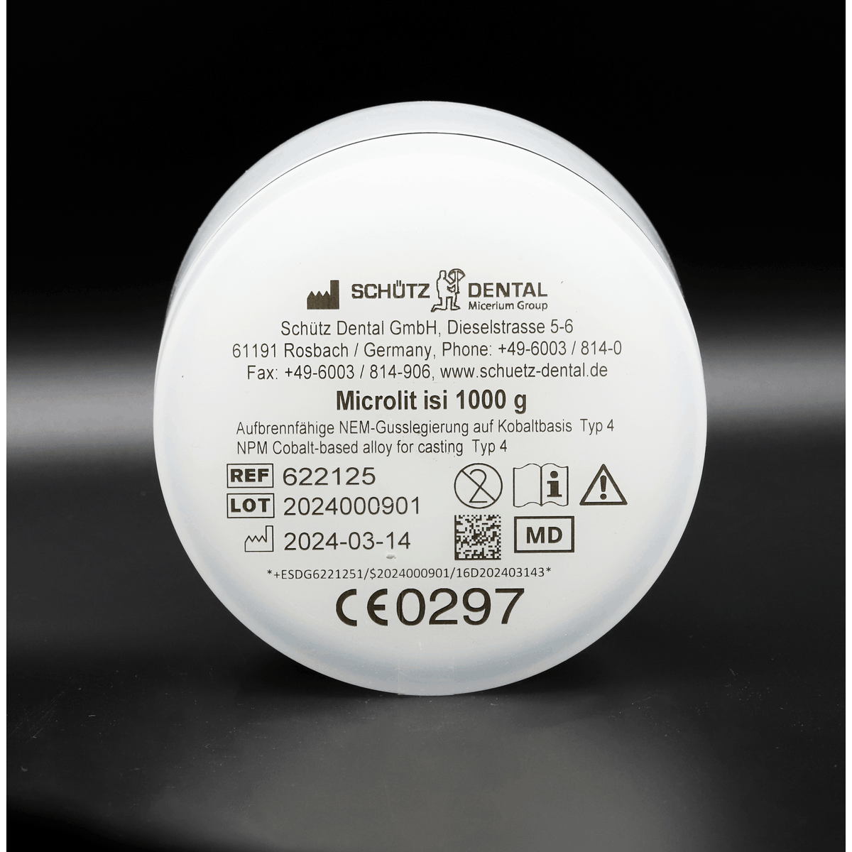 Schütz Dental Microlit isi, 250 g | 428708