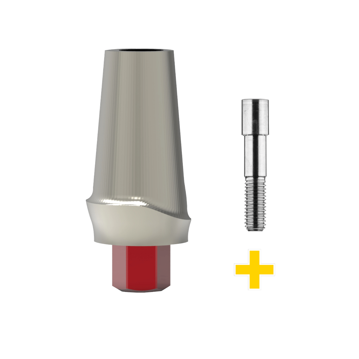 Schütz Dental Konuskonnektor 0°, Hex Connection inkl. Vertikalschraube | 428382