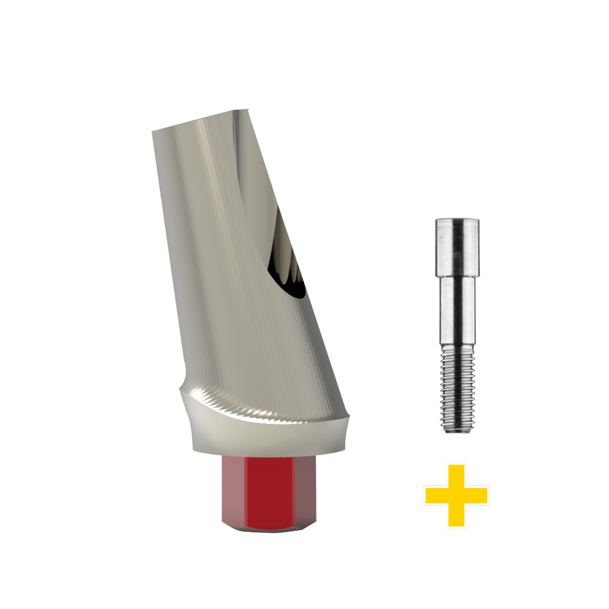 Schütz Dental Konuskonnektor 15°, Hex Connection inkl. Vertikalschraube | 428380