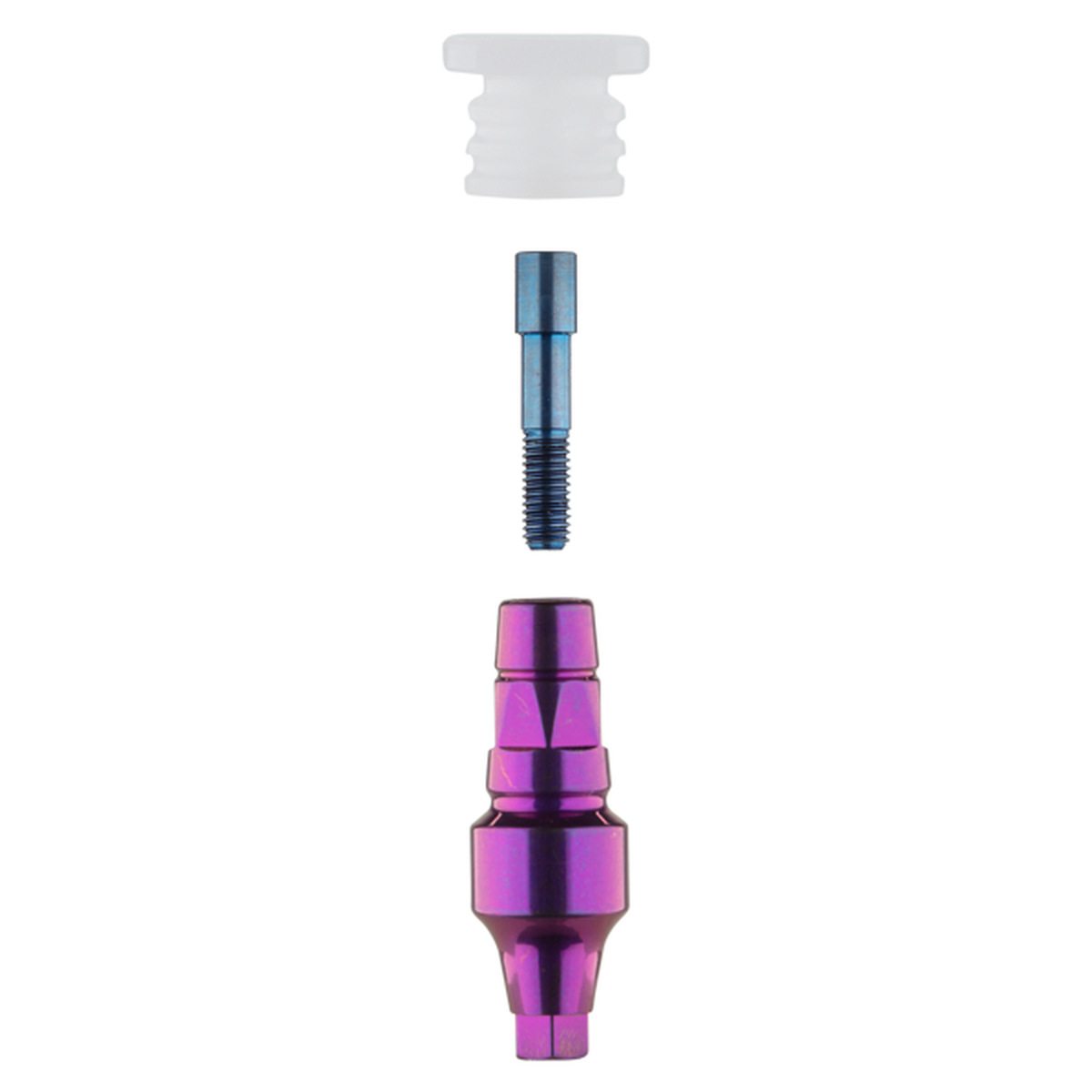 Schütz Dental Abdruckpfosten für GL Cone Connection inkl. Schraube blau + Transferkappe | 428224