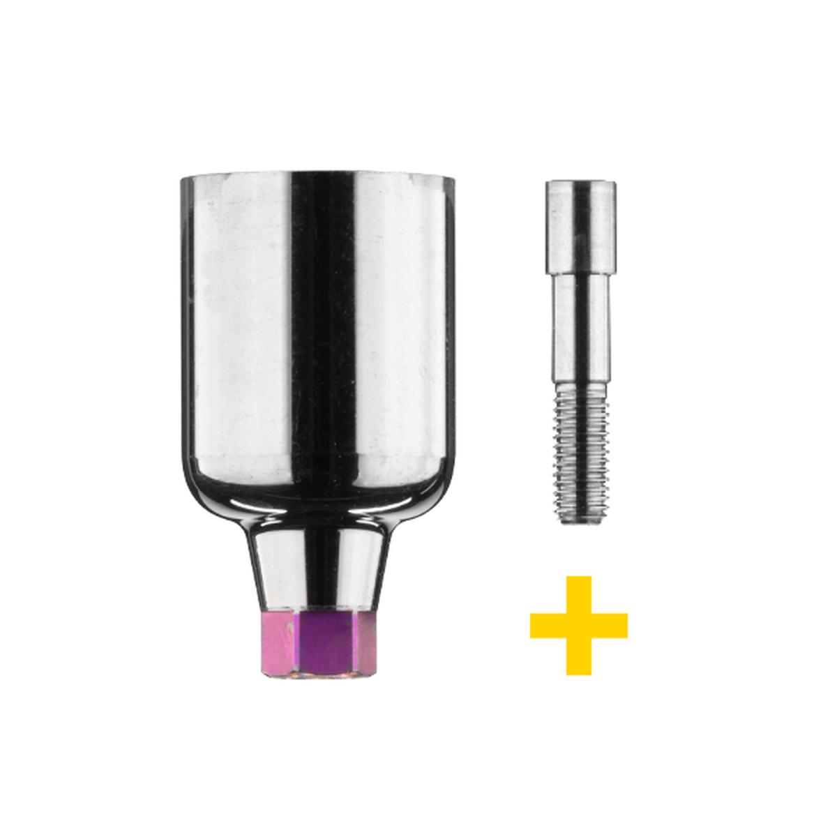 Schütz Dental Konuskonnektor 0°, ind. fräsbar, Cone Connection inkl. Schraube | 428200