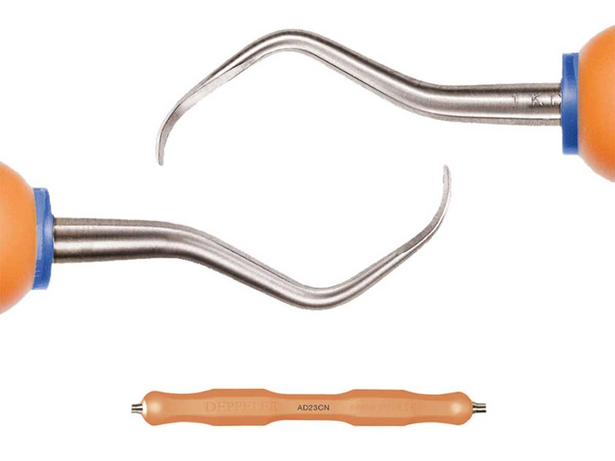 AD23CN Titan-Kürette mit CN-Griff Orange | 422924