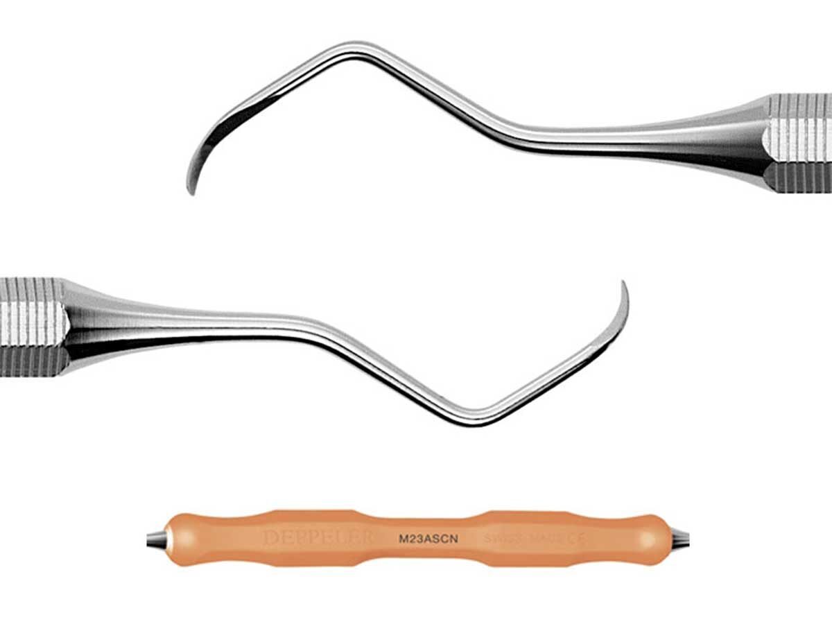 M23AS™ Universal Kürette mit CN-Griff Orange | 422991