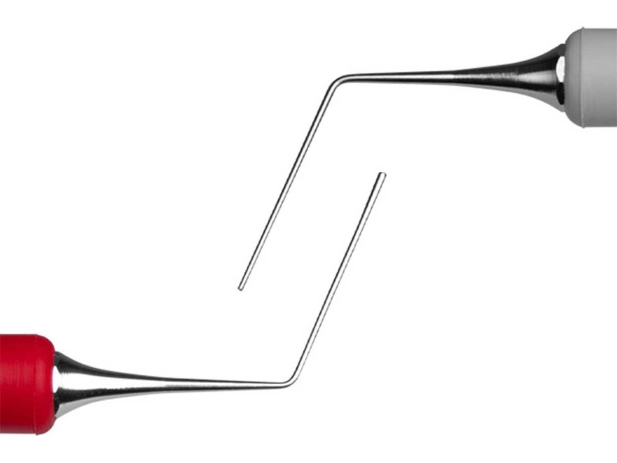 Prexo S Endodontie Stopfer mit FG-Griffen Grau/Rot | 422989