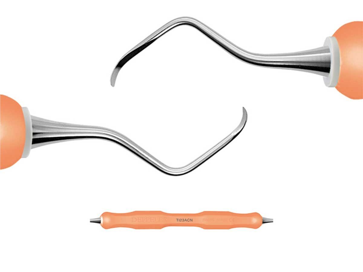 TI23A Universal Kürette mit CN-Griff Orange | 423013