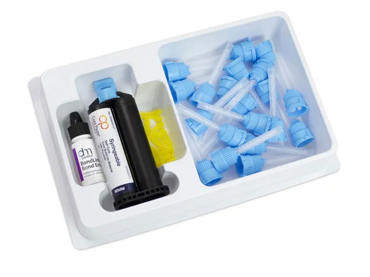 Core Paste Syringeable weiß mit Fluorid (50 g) | 423017