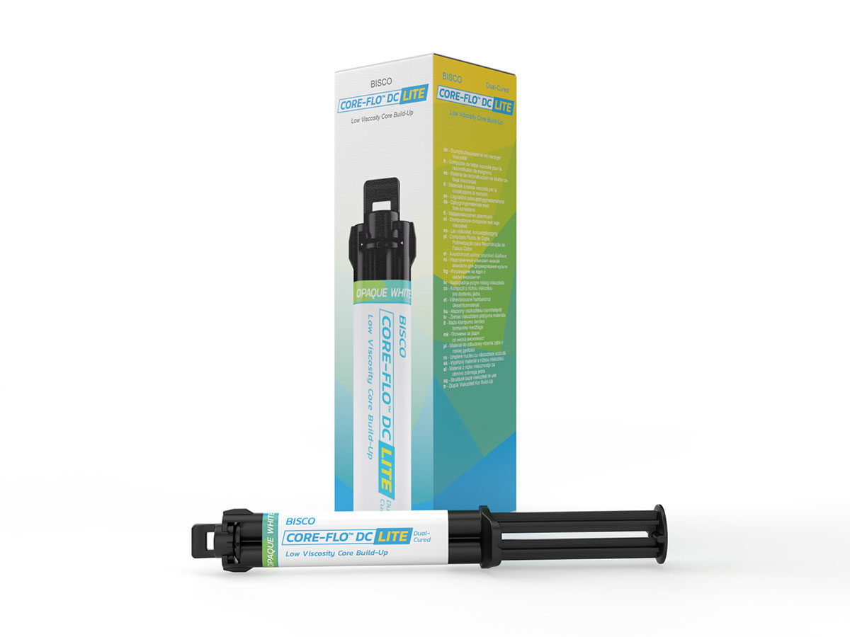 Core-Flo DC Lite Opaque White Dual-Syringe (8 g) | 423233