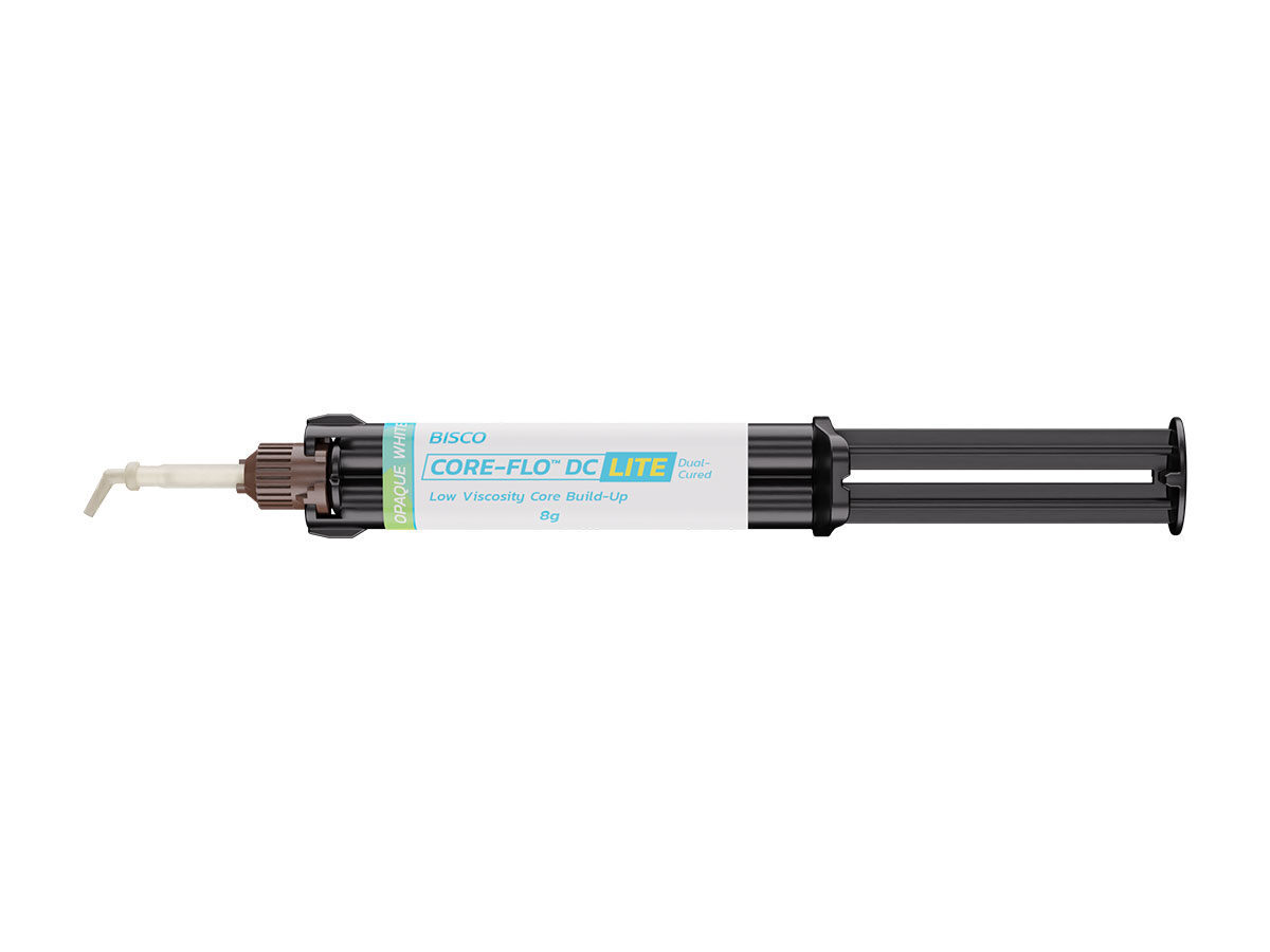 Core-Flo DC Lite Opaque White Dual-Syringe (8 g) | 423234