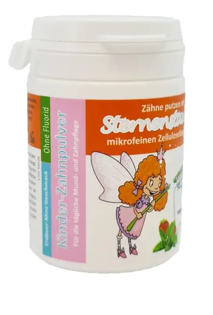 Dentcoat Care Zahnpulver – Kinder ErdbeerMinz ohne Fluorid | 430459