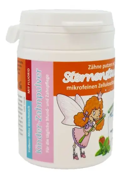 Dentcoat Care Zahnpulver – Kinder ErdbeerMinz mit Fluorid | 430445