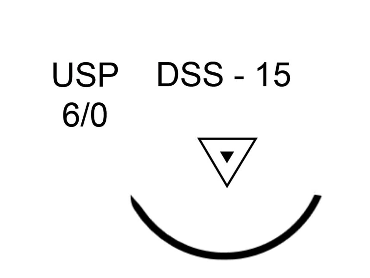 Seralene blau 6-0 0,5 m DSS-15 (24) | 423476