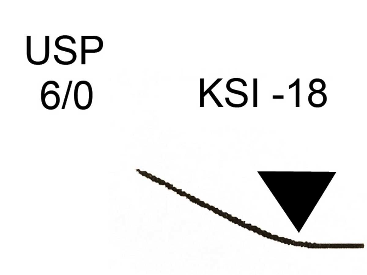 Seralene USP 6/0 0,5 m Nadel: KSI-18 (12) | 423535