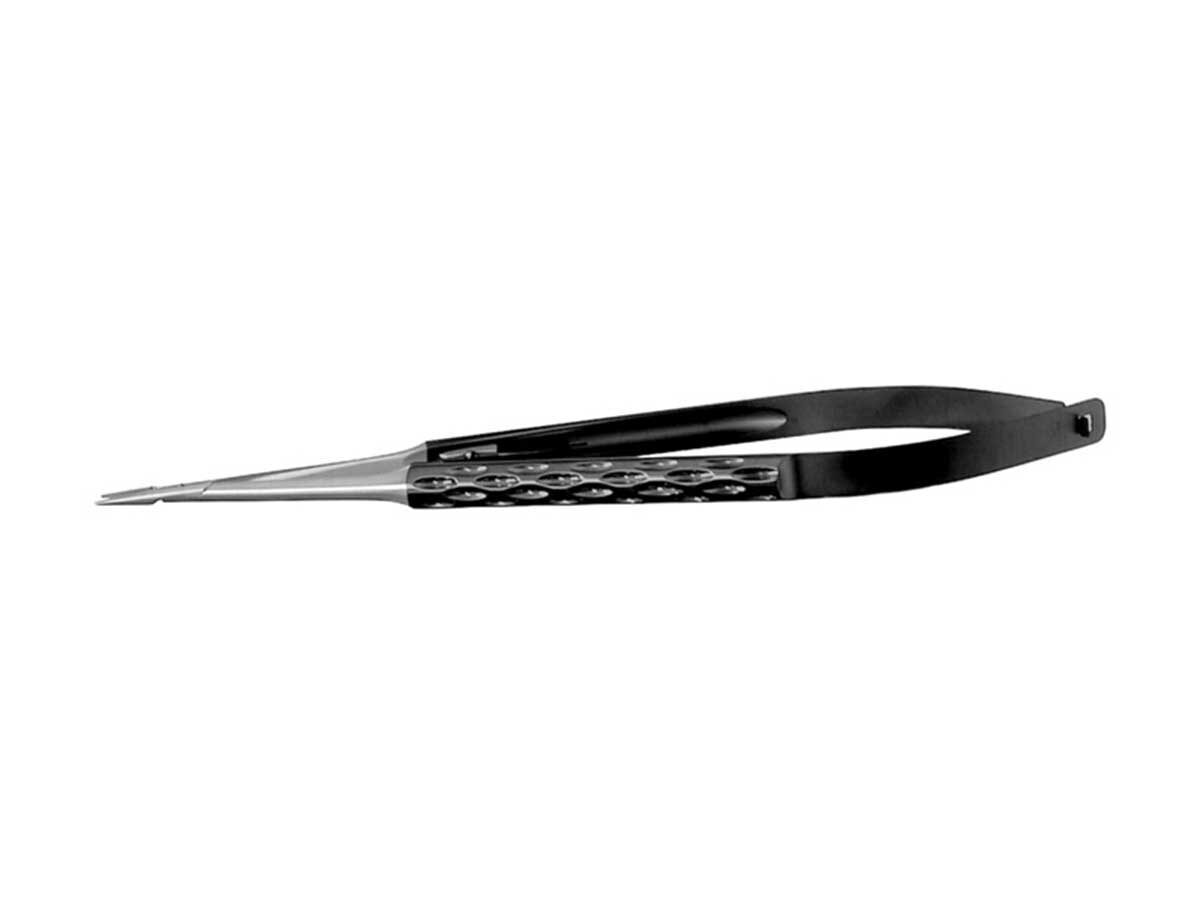 mamadent Mikro 004 Mikrochirurgischer Nadelhalter gerade glatt, 17,5 cm | 423557