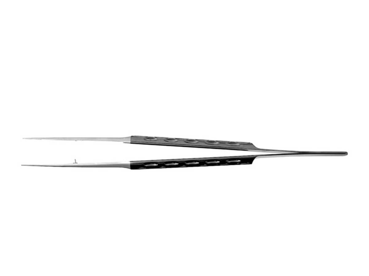 mamadent 031 Anatomische Pinzette, 17,5 cm mit Führungsstift, gerade | 423591