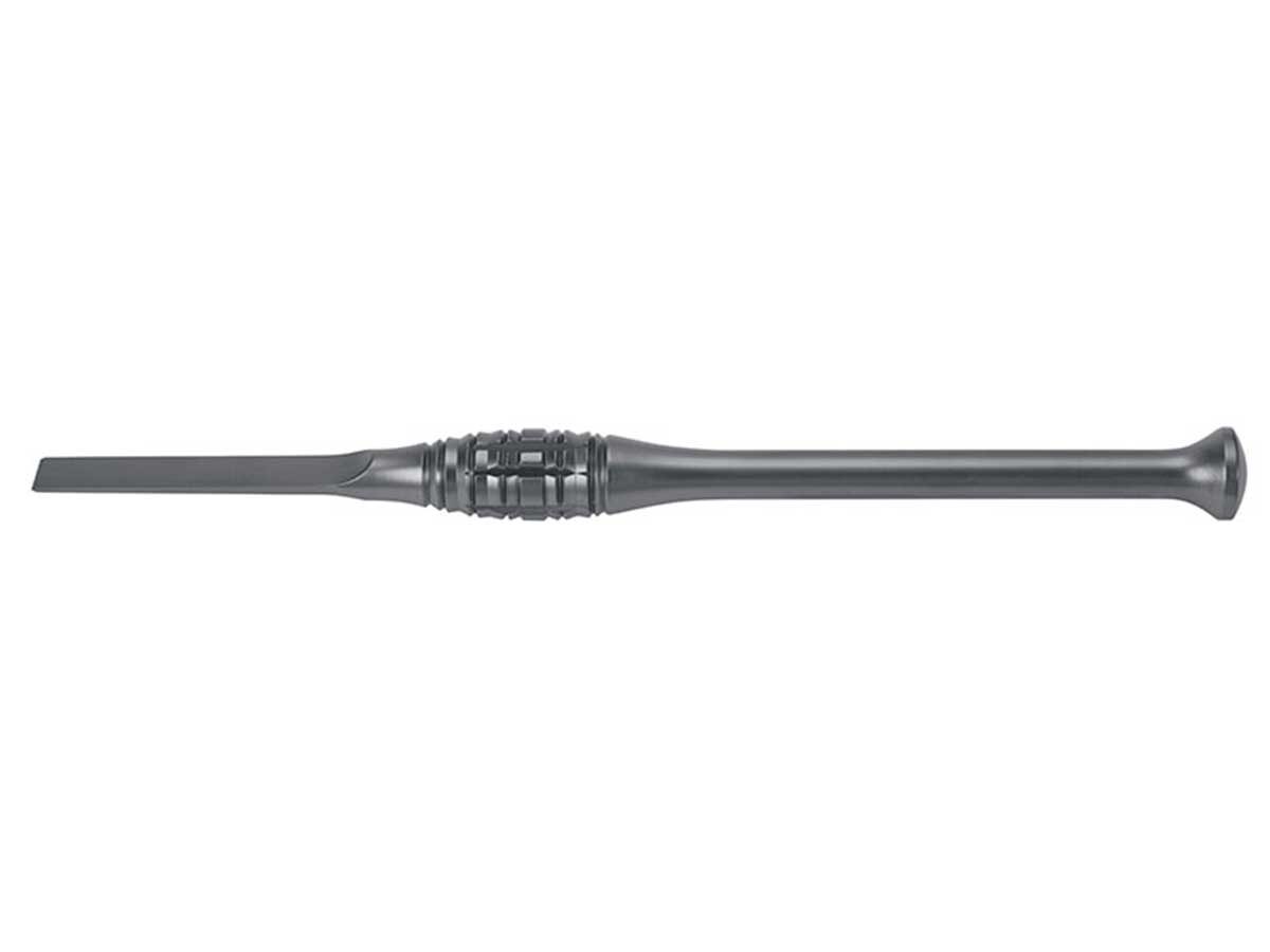 TOUCHGRIP 31 – Flachmeißel 7mm, einendig, einteilig, im Hürzeler/Zuhr Design Griff | 423749