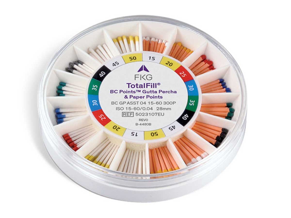 TotalFill BC Guttapercha Wheel 15-60/.04 (300 Stück) | 423792
