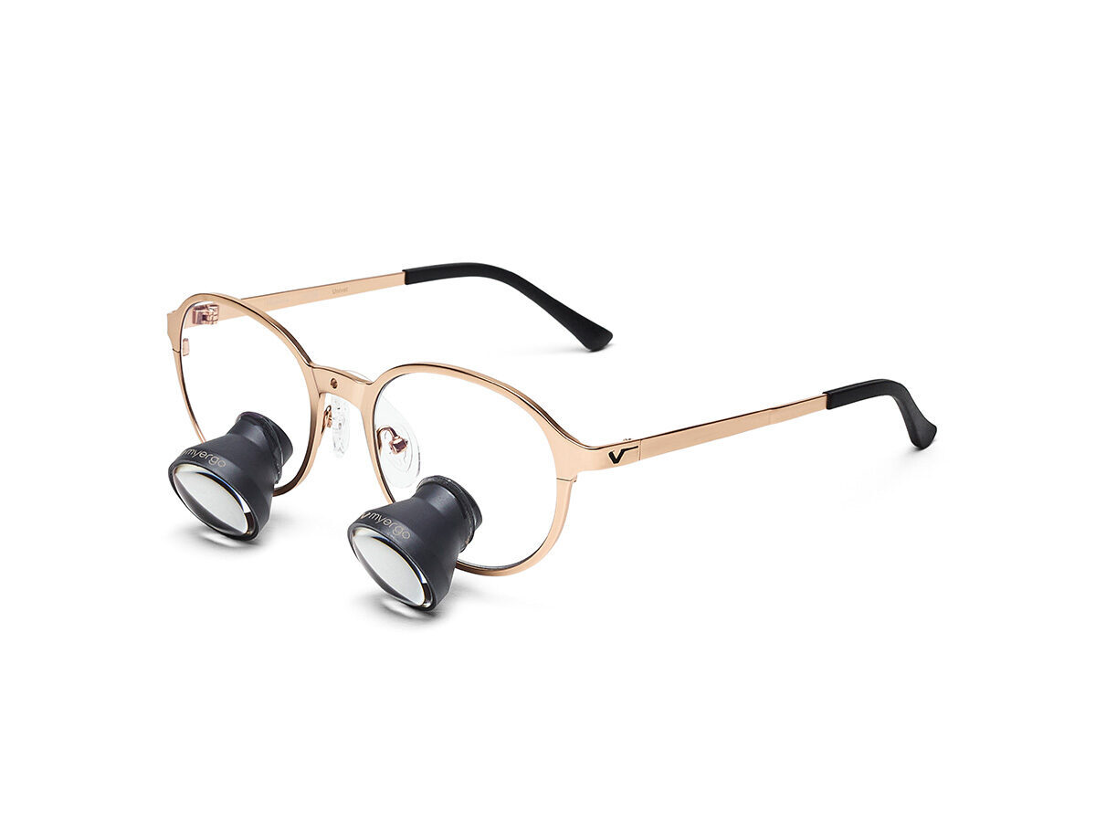 MyErgo Galilei TTL Lupe 2,5×450 mm SOHO (round) – rose gold | 425676