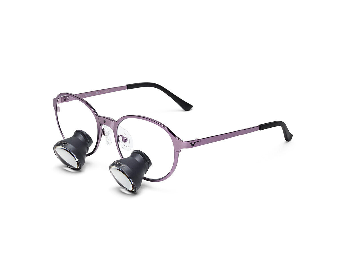 MyErgo Galilei TTL Lupe 2,5×500 mm SOHO (round) – violet | 425540