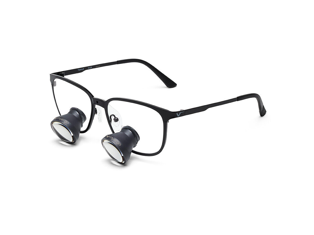 MyErgo Galilei TTL Lupe 3,0×350 mm REGENT (square) – schwarz | 425436